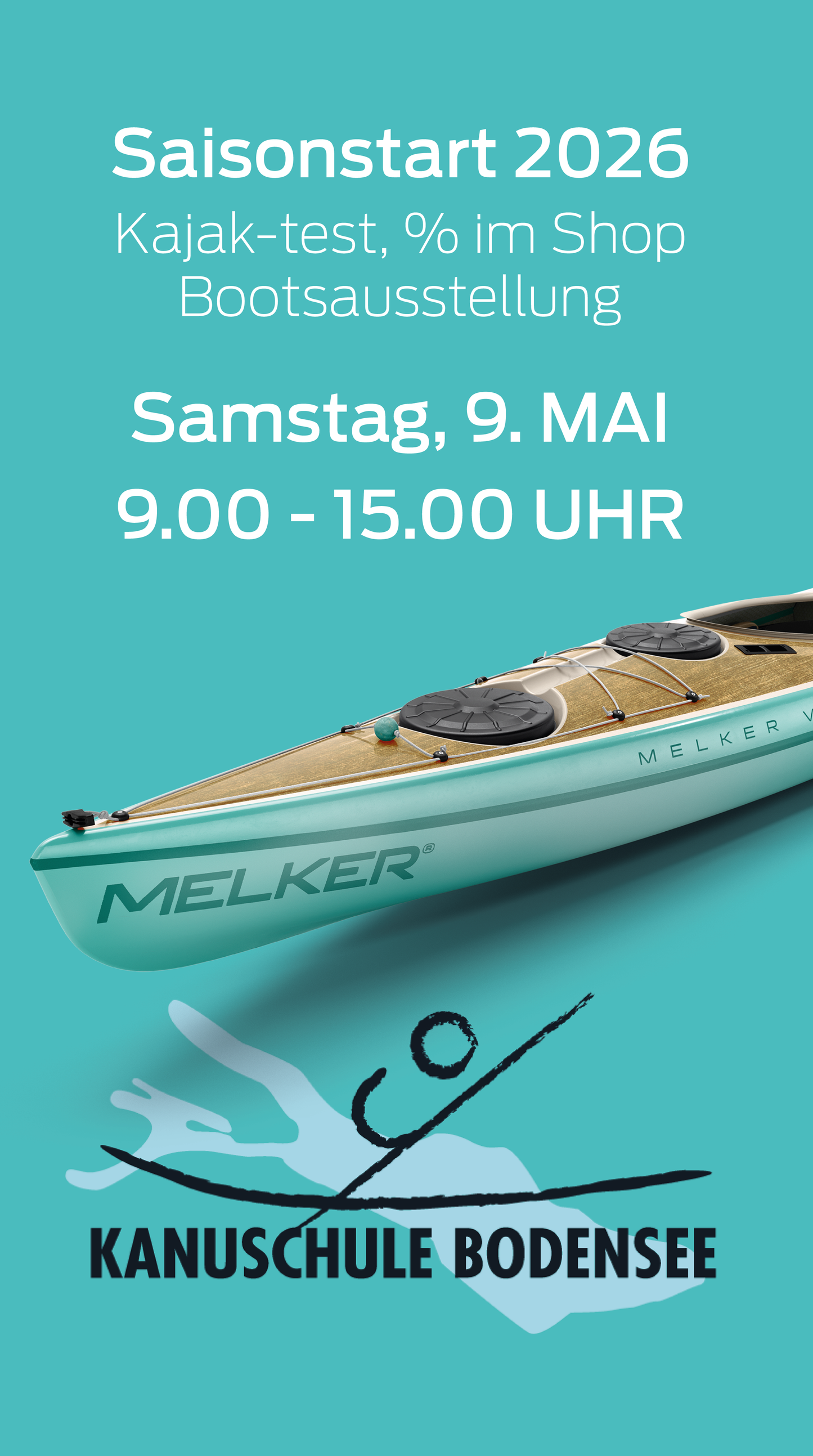Saisonstart | 9. Mai | Arbon | Gratis Kajaks testen