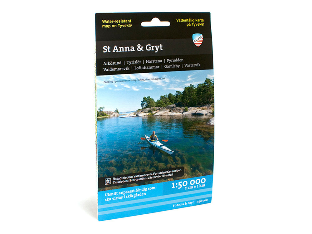 Archipel von St. Anna und Gryt 1: 50.000
